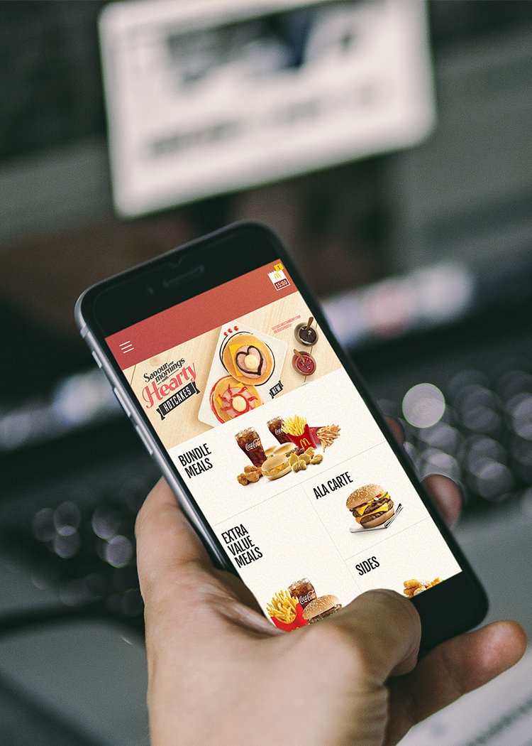 Get your Big Mac in 3 taps. A total design overhaul on its predecessor, our mission for the McDelivery Singapore mobile app was to create the unstoppable desire in the consumers' hearts to order their favourites from McDonald's in a jiffy.

<strong>*This version of McDelivery app is no longer in the app store and has been replaced by McDonald's global app. :( </strong>